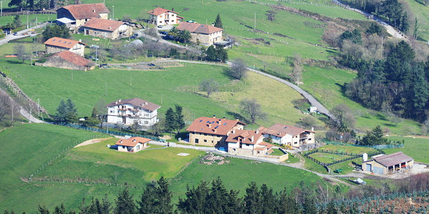 vista del barrio